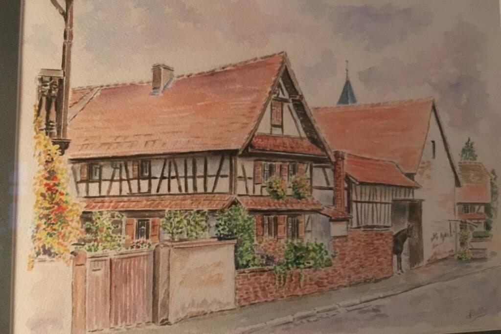 Gîte alsacien Eckwersheim Exterior foto
